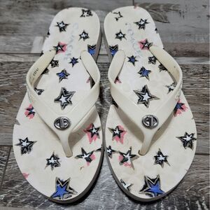 Coach Abbigail Flip Flops Size 6